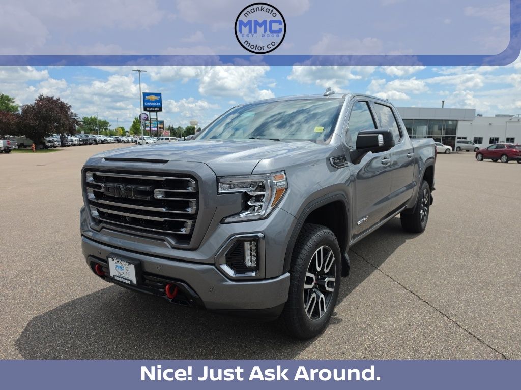 Gray (Steel Metallic) 2019 GMC Sierra 1500 Pickup Truck Four-Wheel Drive 8-Speed Automatic