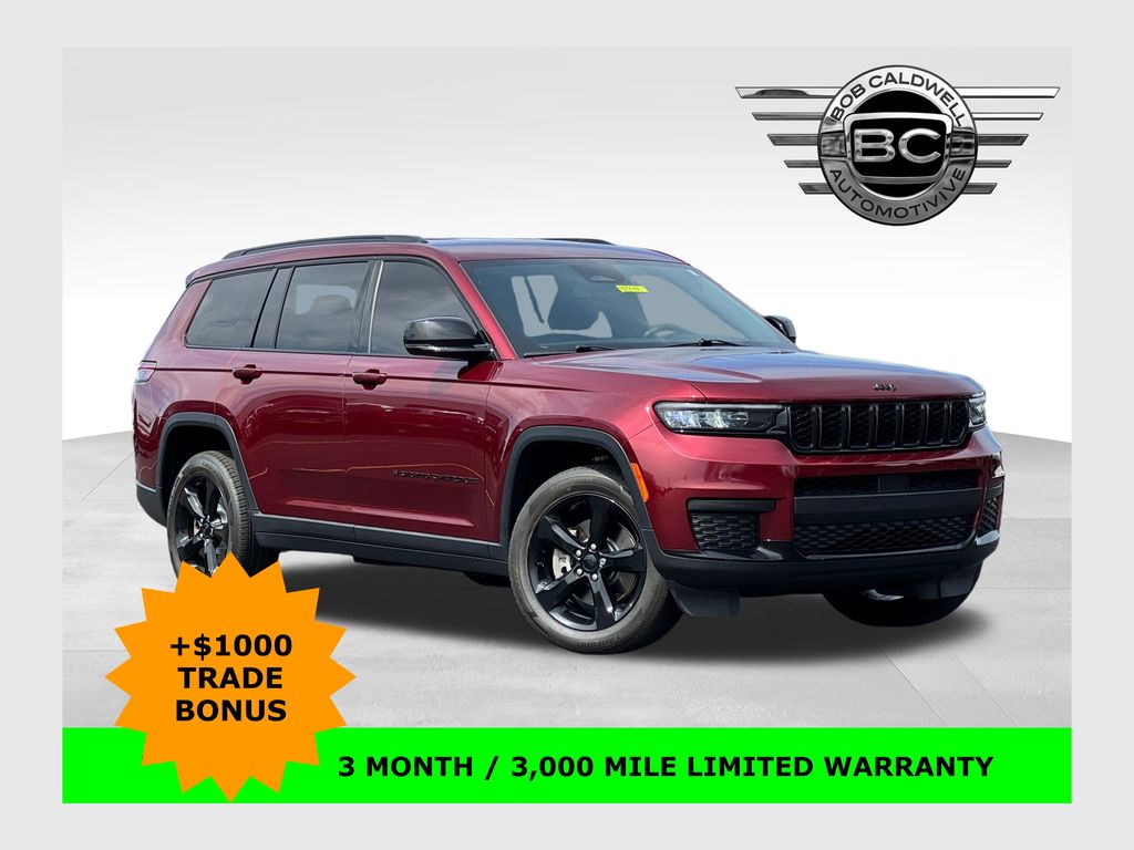 Velvet Red Pearlcoat 2023 Jeep Grand Cherokee L Altitude 4WD SUV / Crossover Four-Wheel Drive 8-Speed Automatic