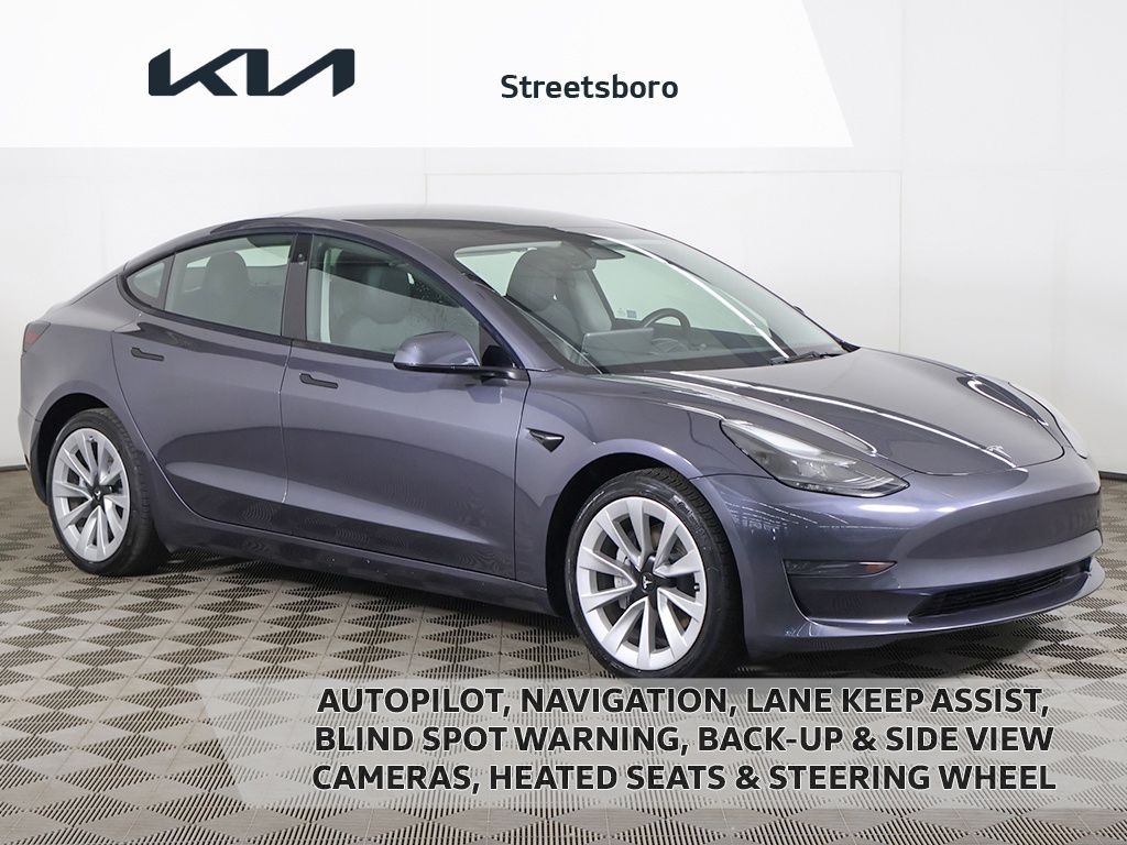 Midnight Silver Metallic 2023 Tesla Model 3 Sedan Rear-Wheel Drive 1-Speed Automatic