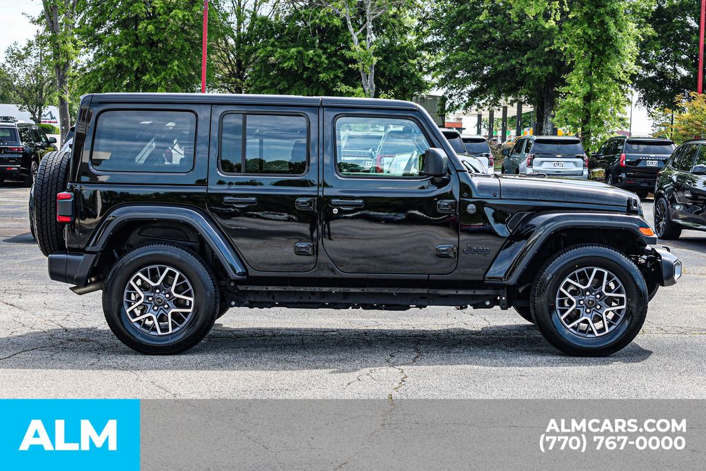 Used 2025 Black Jeep Sahara / MT Certified image 10
