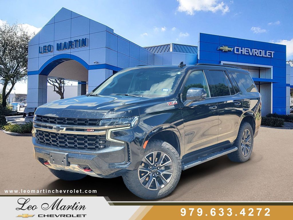 Black 2021 Chevrolet Tahoe Z71 4WD SUV / Crossover Four-Wheel Drive