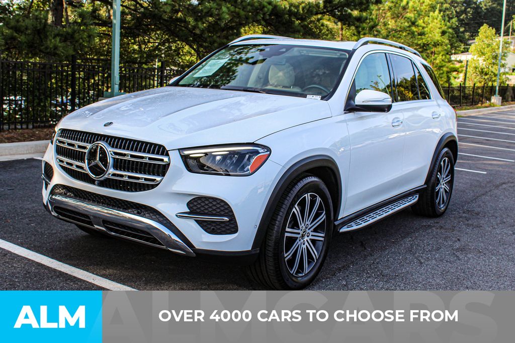 Used 2025 White Mercedes-Benz GLE 350 image 2
