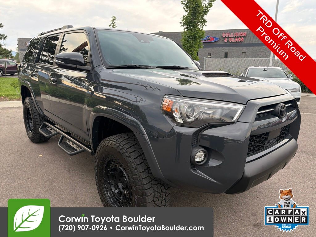 Black 2024 Toyota 4Runner SUV / Crossover Four-Wheel Drive 5-Speed Automatic