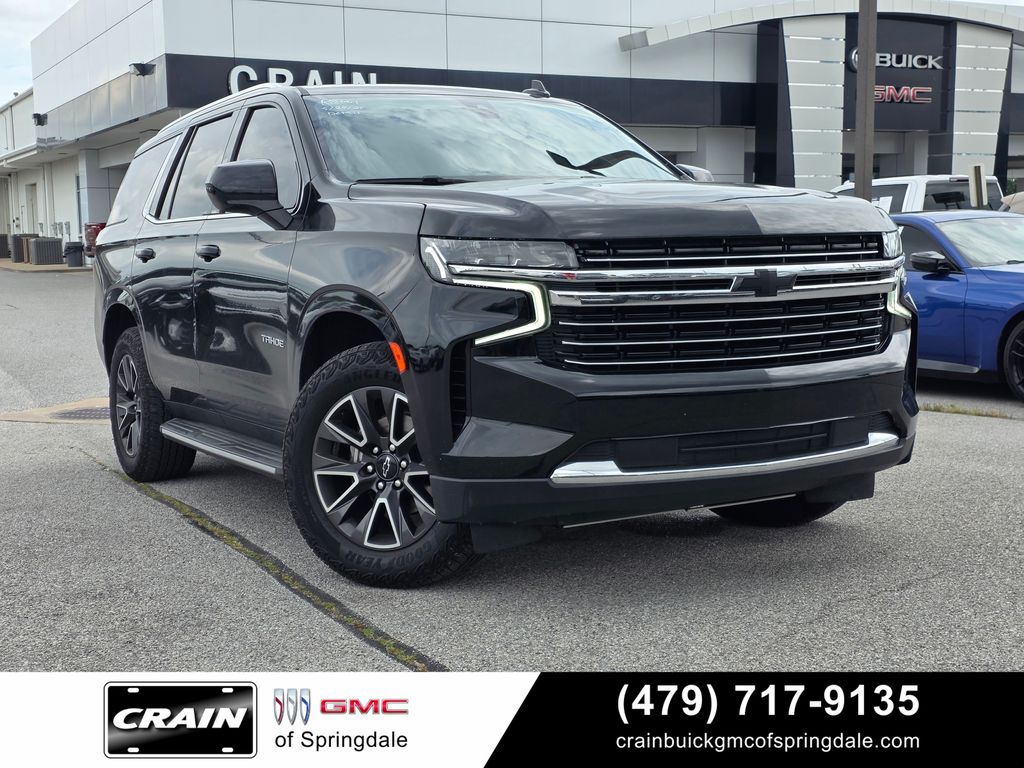 Black 2021 Chevrolet Tahoe SUV / Crossover 4X2