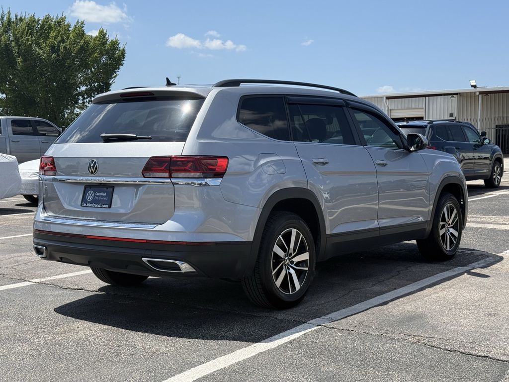 2023 Volkswagen Atlas 2.0T SE Silver at Cook Ford