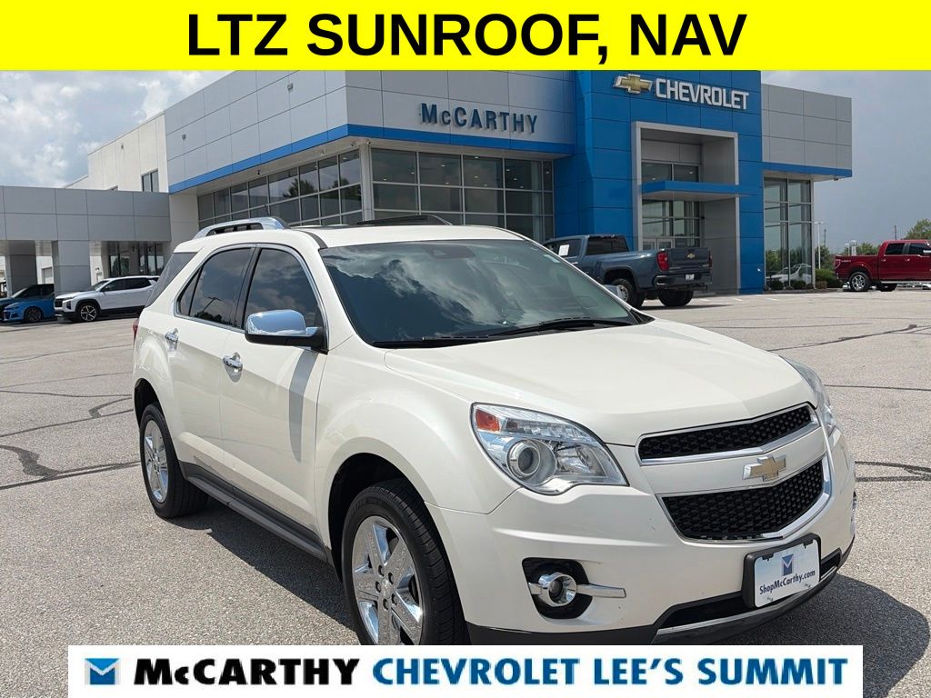 White Diamond Clearcoat 2015 Chevrolet Equinox SUV / Crossover All-Wheel Drive 6-Speed Automatic Overdrive