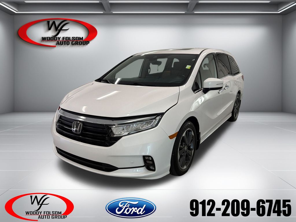 White 2024 Honda Odyssey Minivan Front-Wheel Drive Automatic