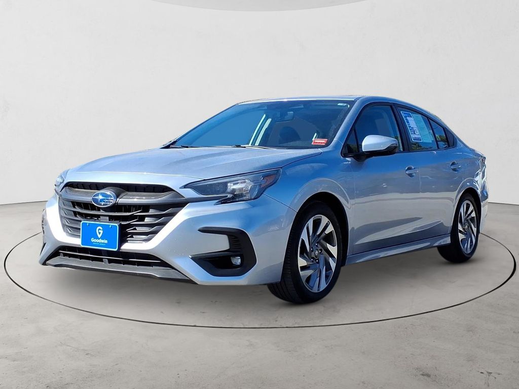 Ice Silver Metallic 2023 Subaru Legacy Sedan All-Wheel Drive Continuously Variable Transmission