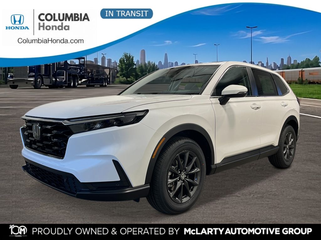 Platinum White Pearl 2026 Honda CR-V SUV / Crossover All-Wheel Drive Continuously Variable Transmission