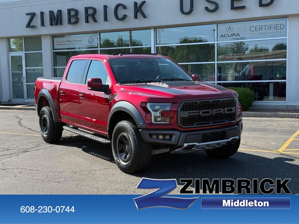Ruby Red Metallic 2018 Ford F-150 Pickup Truck Four-Wheel Drive Automatic