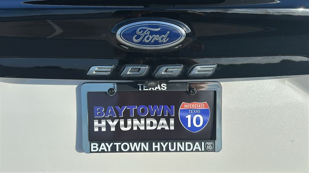 2023 Ford Edge ST White at North Houston Mitsubishi