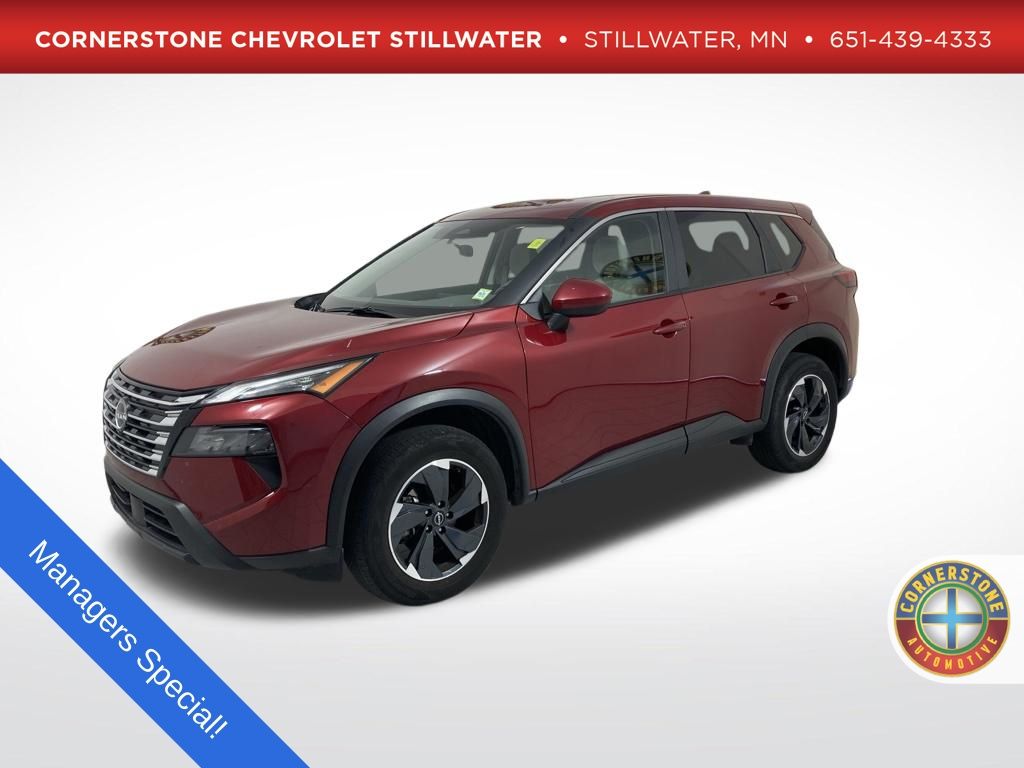 Red (Scarlet Ember Tintcoat) 2025 Nissan Rogue SUV / Crossover All-Wheel Drive Continuously Variable Transmission