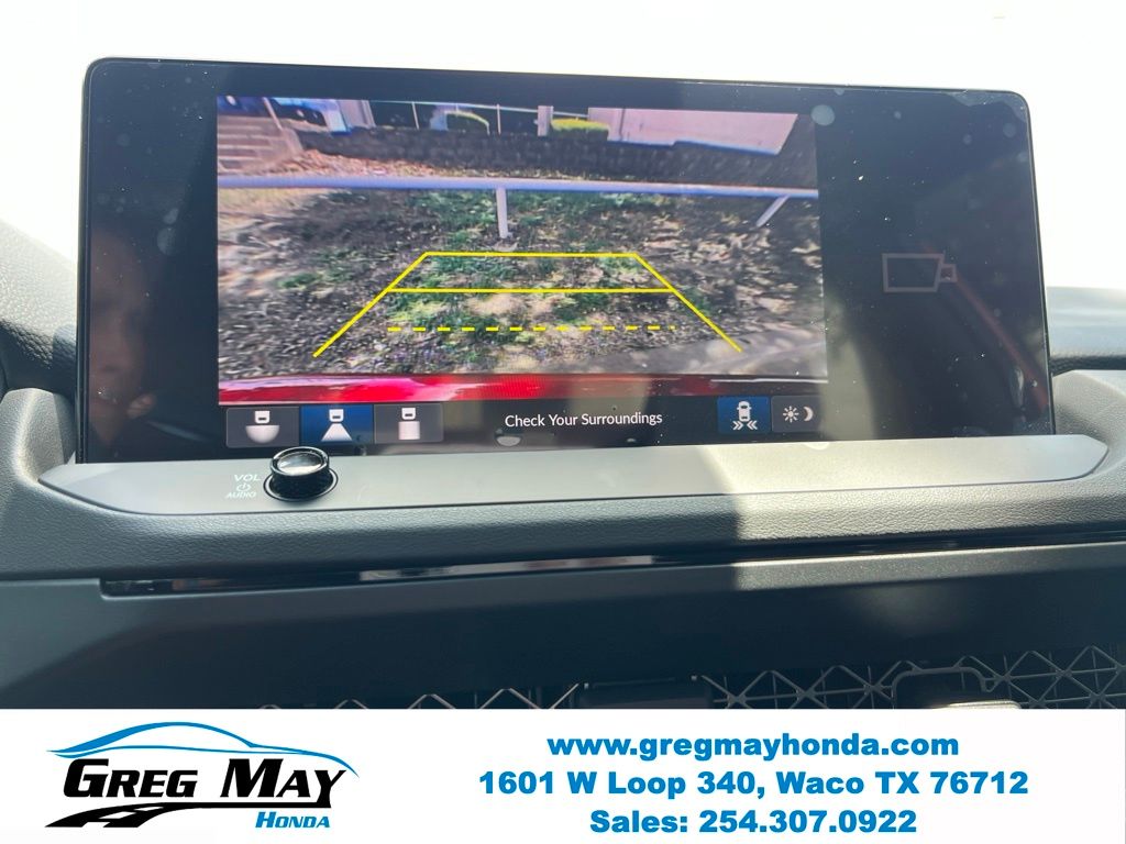 2026 Honda Accord Hybrid Sport-L Red at Greg May Honda
