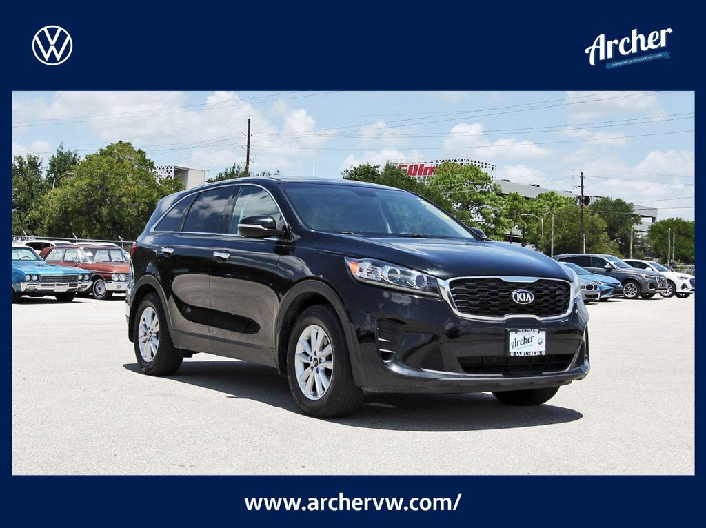 Ebony Black 2020 Kia Sorento SUV / Crossover Front-Wheel Drive 6-Speed Automatic