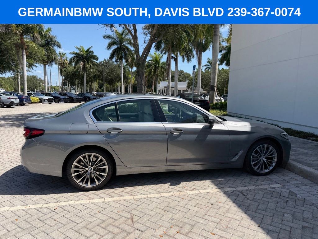 Certified Used 2023 Gray BMW 530i image 10