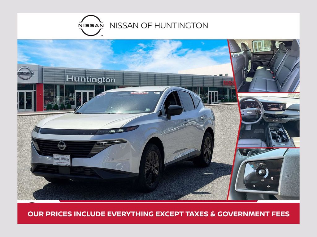 Brilliant Silver Metallic 2025 Nissan Murano SUV / Crossover All-Wheel Drive 9-Speed Automatic