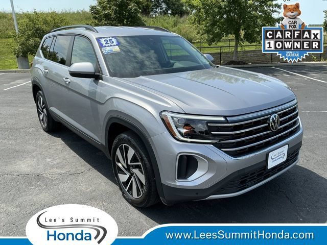 Platinum Gray Metallic 2025 Volkswagen Atlas SUV / Crossover All-Wheel Drive 8-Speed Automatic