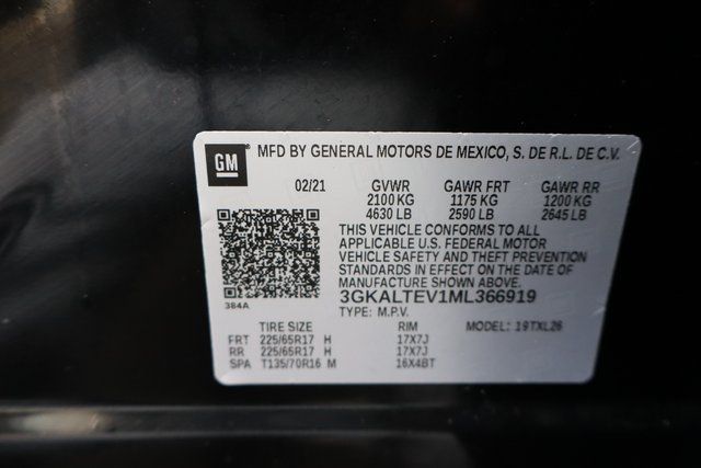 used 2021 GMC Terrain car, priced at $14,500