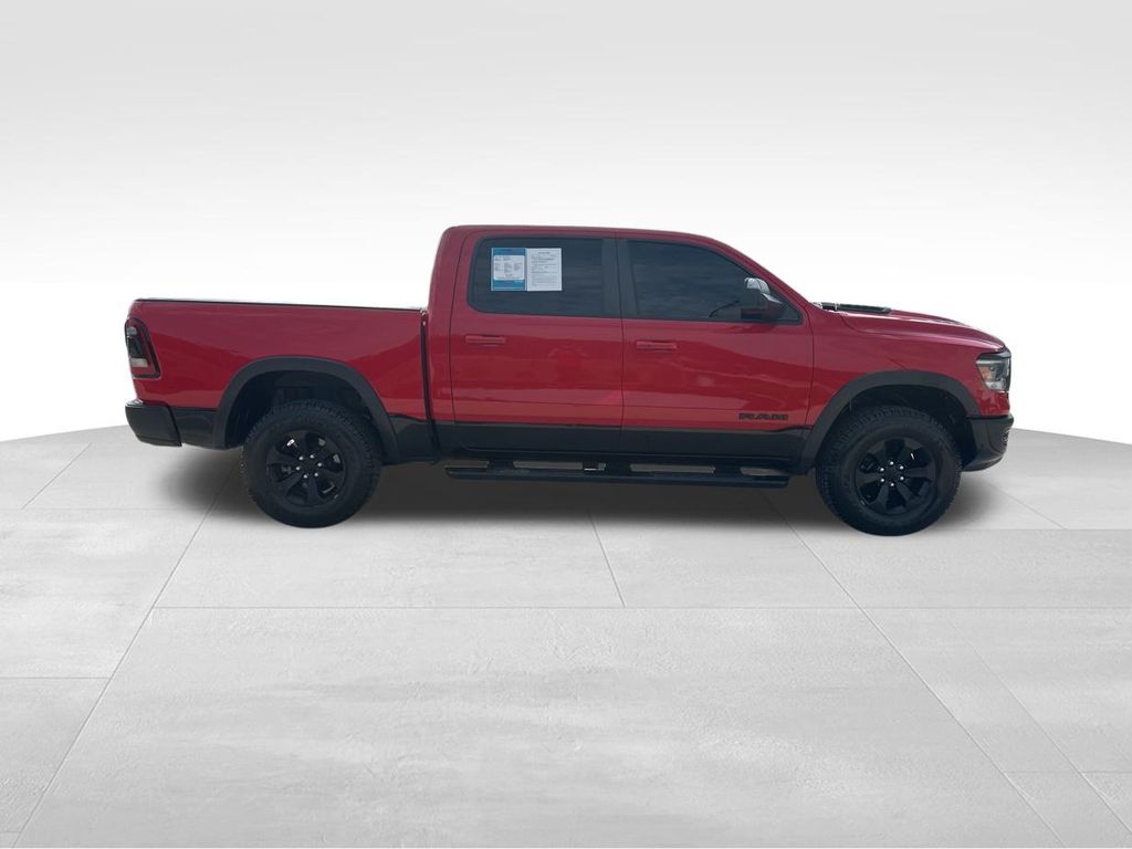 2021 Flame Red Clearcoat Ram 1500 Rebel 4X4 Truck