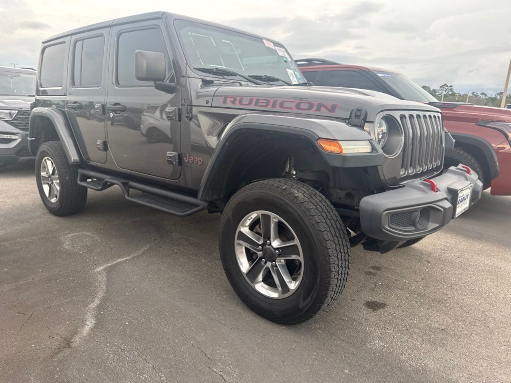 Gray (Granite Crystal Metallic Clearcoat) 2018 Jeep Wrangler Unlimited Rubicon 4WD SUV / Crossover Four-Wheel Drive 8-Speed Automatic
