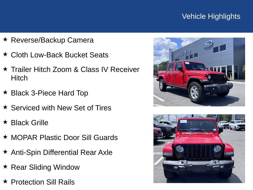 2021 Jeep Gladiator Willys