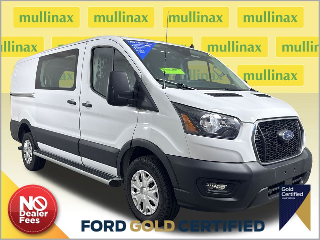 Oxford White 2025 Ford Transit Cargo 250 Low Roof RWD Van Rear-Wheel Drive