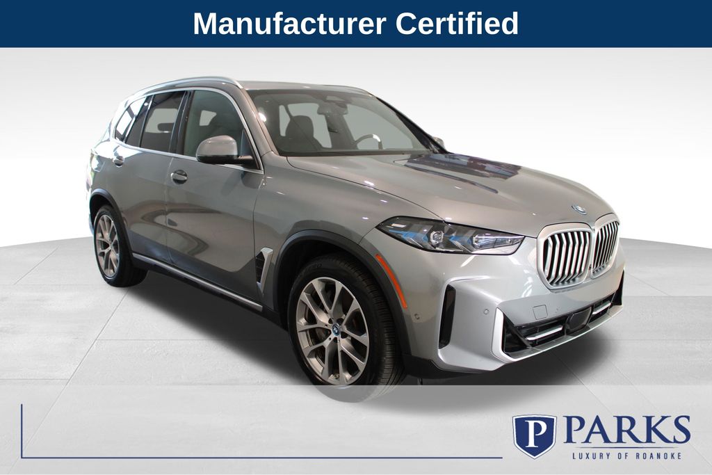 Gray Metallic 2025 BMW X5 SUV / Crossover All-Wheel Drive 8-Speed Automatic