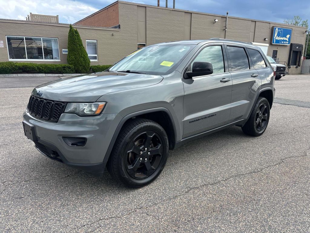 Gray Clearcoat 2020 Jeep Grand Cherokee SUV / Crossover Four-Wheel Drive 8-Speed Automatic
