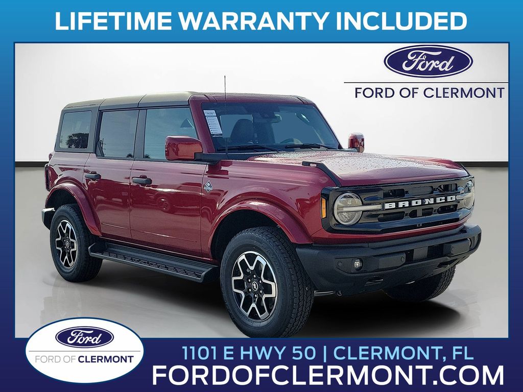 Ruby Red Metallic Tinted Clearcoat 2026 Ford Bronco SUV / Crossover Four-Wheel Drive Automatic