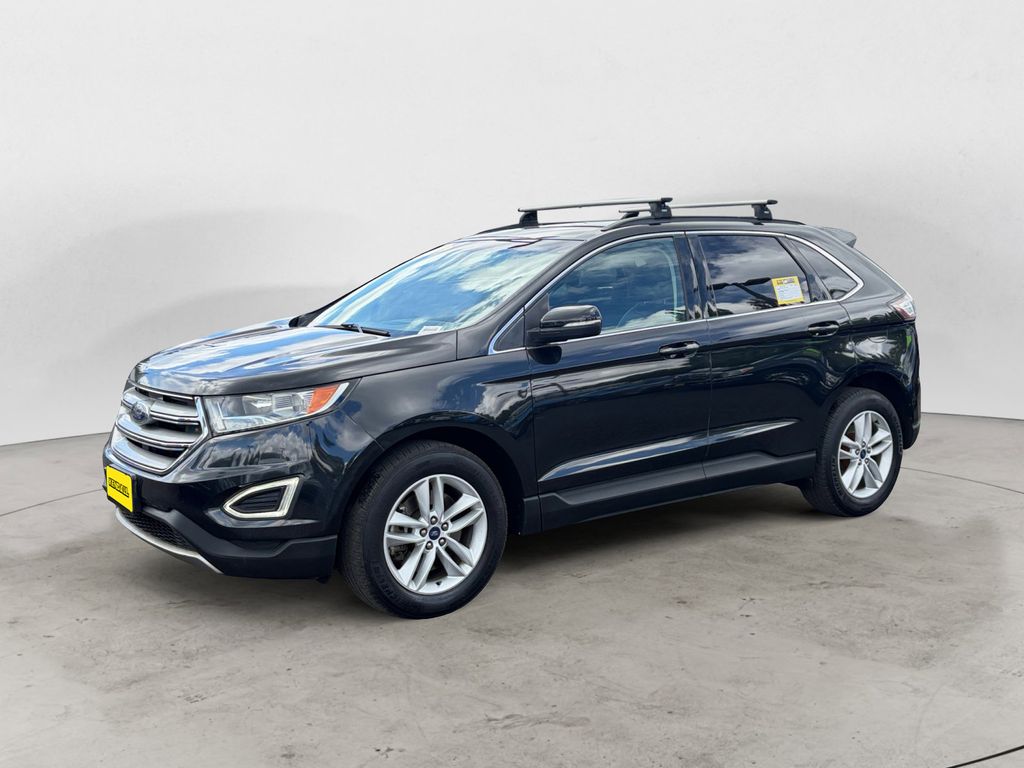 Tuxedo Black Metallic 2015 Ford Edge SEL AWD SUV / Crossover All-Wheel Drive 6-Speed Automatic