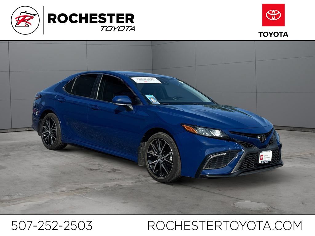 Reservoir Blue 2023 Toyota Camry Sedan Front-Wheel Drive 8-Speed Automatic