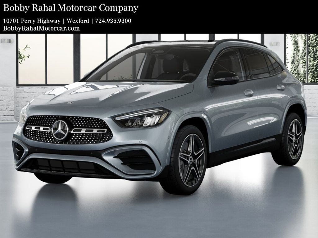 Cirrus Silver 2026 Mercedes-Benz GLA SUV / Crossover All-Wheel Drive 8-Speed Dual Clutch