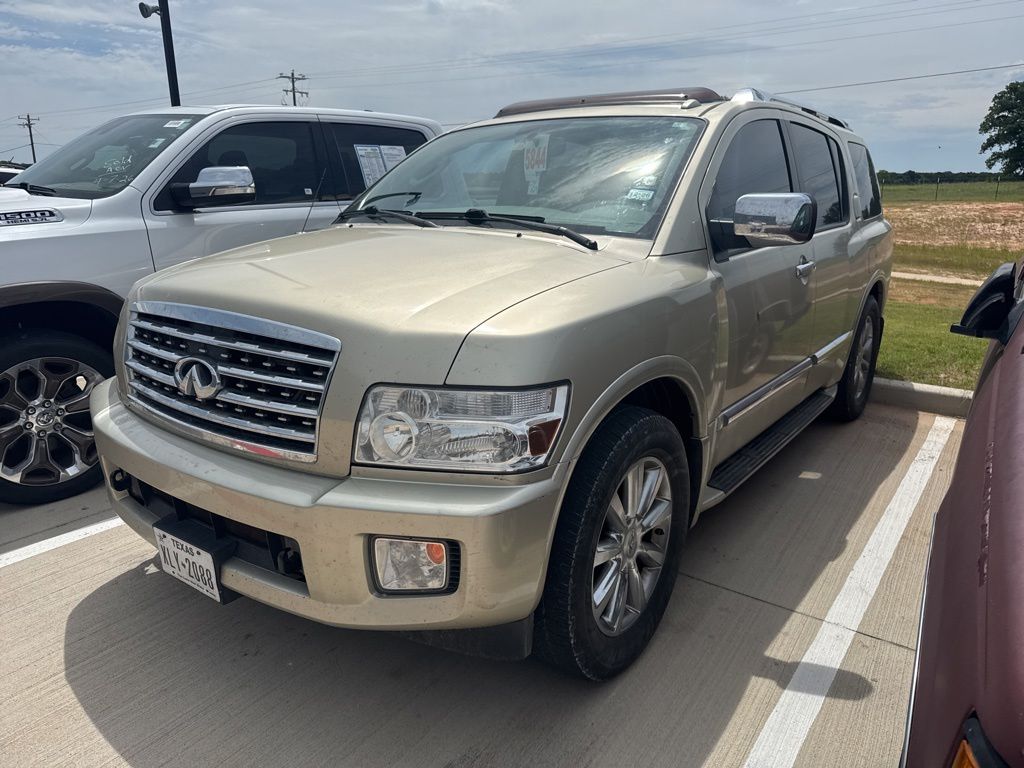 Serengeti Sand Titanium Metallic 2009 INFINITI QX56 RWD SUV / Crossover 4X2 5-Speed Automatic