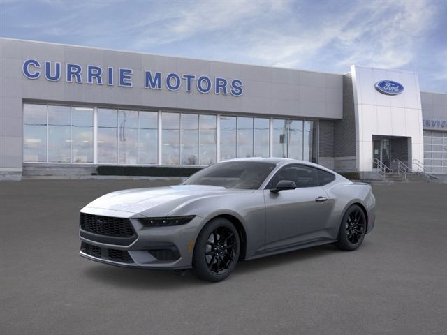 Carbonized Gray Metallic 2026 Ford Mustang EcoBoost Fastback RWD Coupe Rear-Wheel Drive Automatic