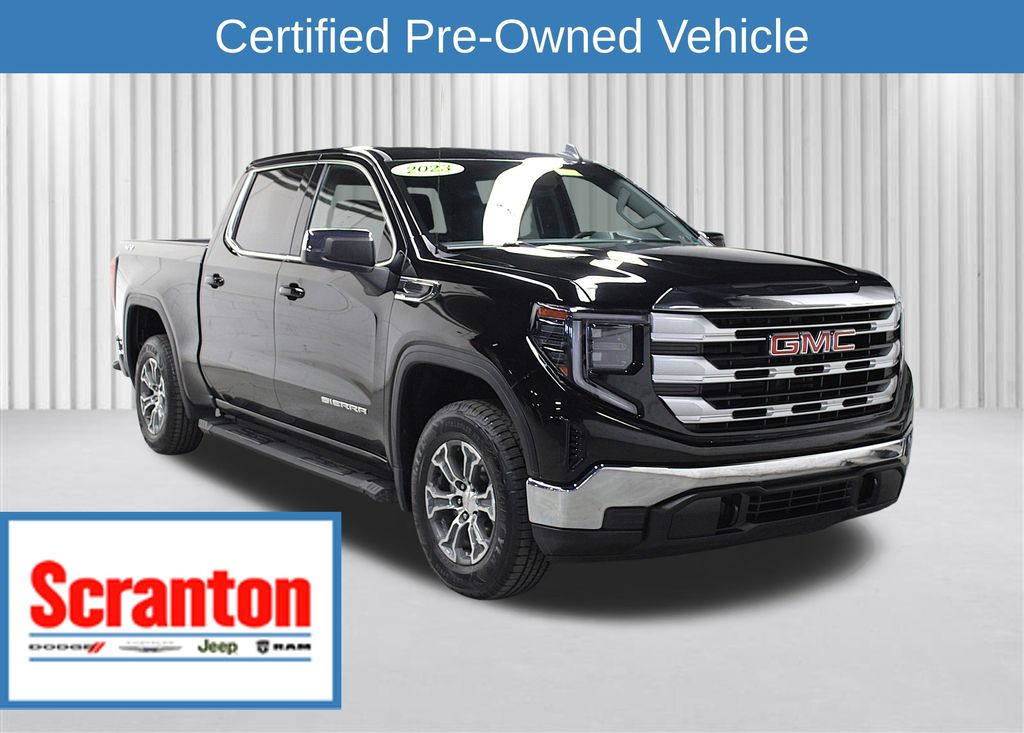 Onyx Black 2023 GMC Sierra 1500 Pickup Truck Four-Wheel Drive 8-Speed Automatic