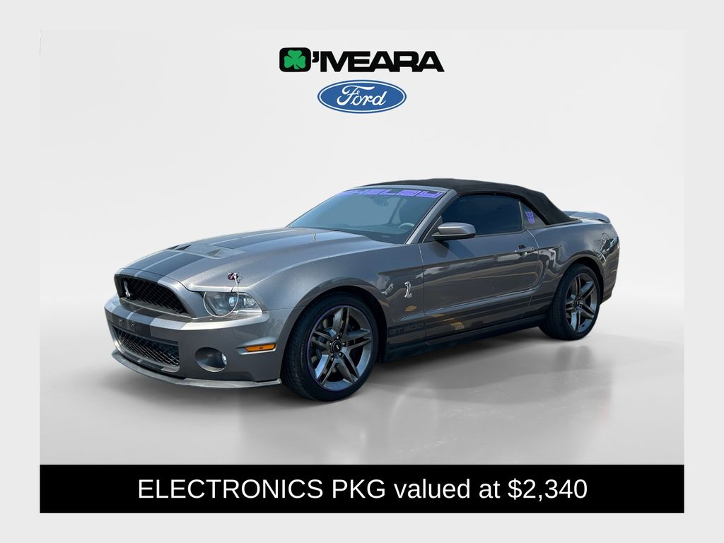 2011 Ford Mustang Shelby GT500 Convertible RWD