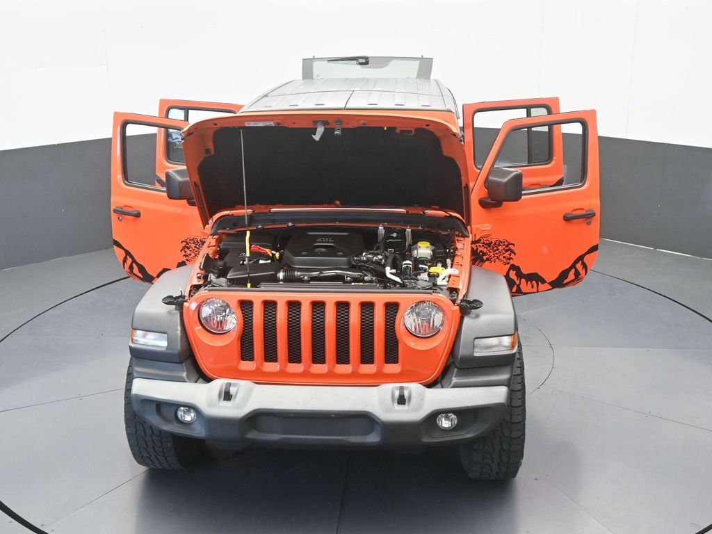 Used 2018 Punkn Metallic Clearcoat Jeep Unlimited Sport image 68