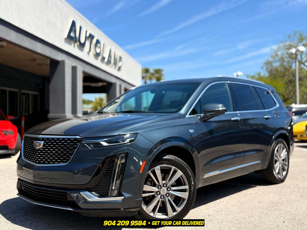 Shadow Metallic 2020 Cadillac XT6 SUV / Crossover Front-Wheel Drive 9-Speed Automatic