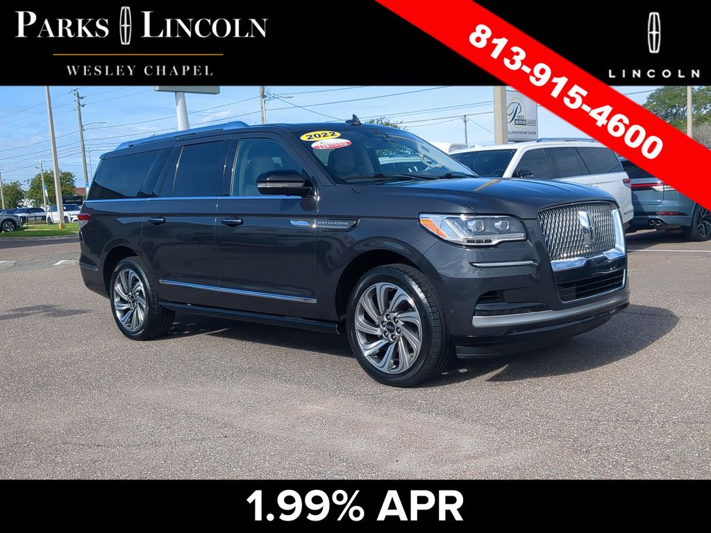 Starlight Gray Premium Colorant 2022 Lincoln Navigator SUV / Crossover 4X2 Automatic