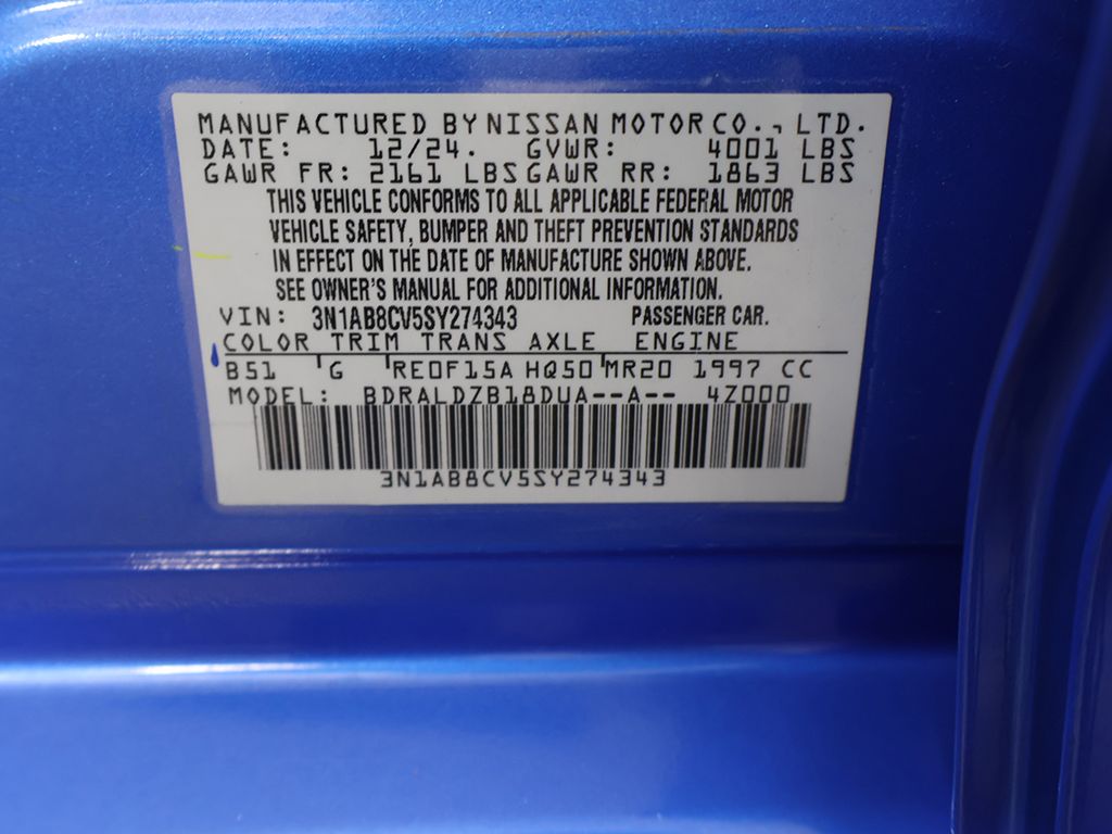 Used 2025 Blue Nissan SV image 43