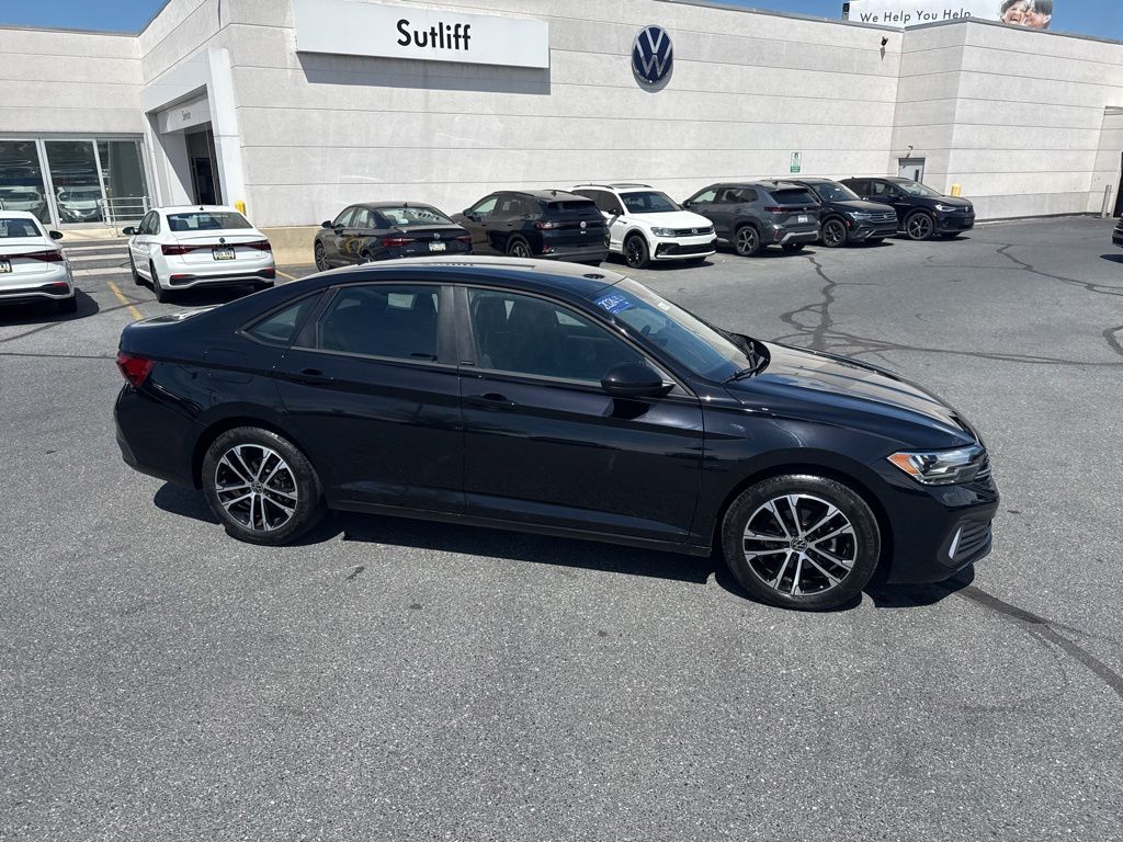 2024 Volkswagen Jetta 1.5T Sport Black at Bob Ruth Ford
