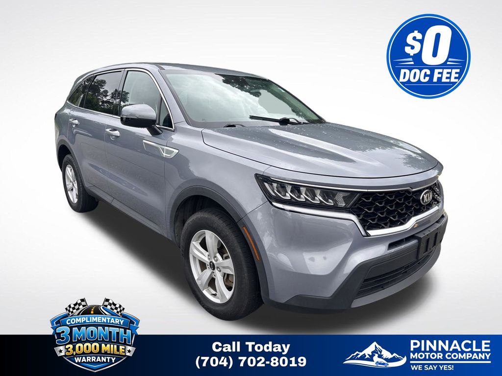 Everlasting Silver 2021 Kia Sorento SUV / Crossover All-Wheel Drive 8-Speed Automatic