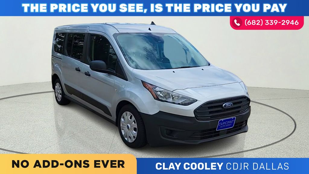 Diffused Silver Metallic 2020 Ford Transit Connect Van Front-Wheel Drive 8-Speed Automatic