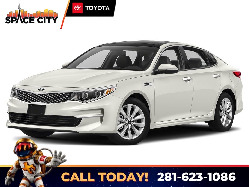 Snow White Pearl 2018 Kia Optima Sedan Front-Wheel Drive 6-Speed Automatic
