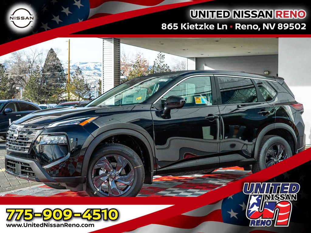 Super Black 2026 Nissan Rogue SUV / Crossover All-Wheel Drive Continuously Variable Transmission