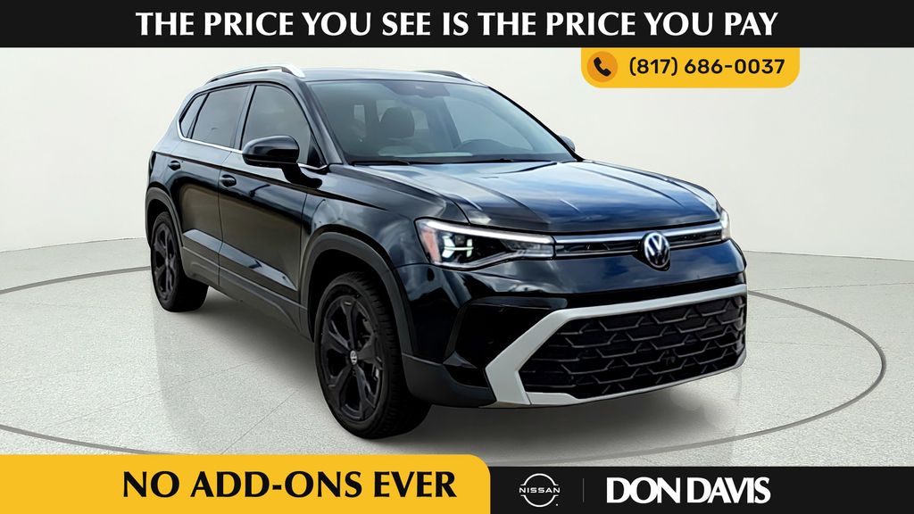 2025 Volkswagen Taos Negro SUV/Crossover Tracción en las cuatro ruedas 8 velocidades Automática