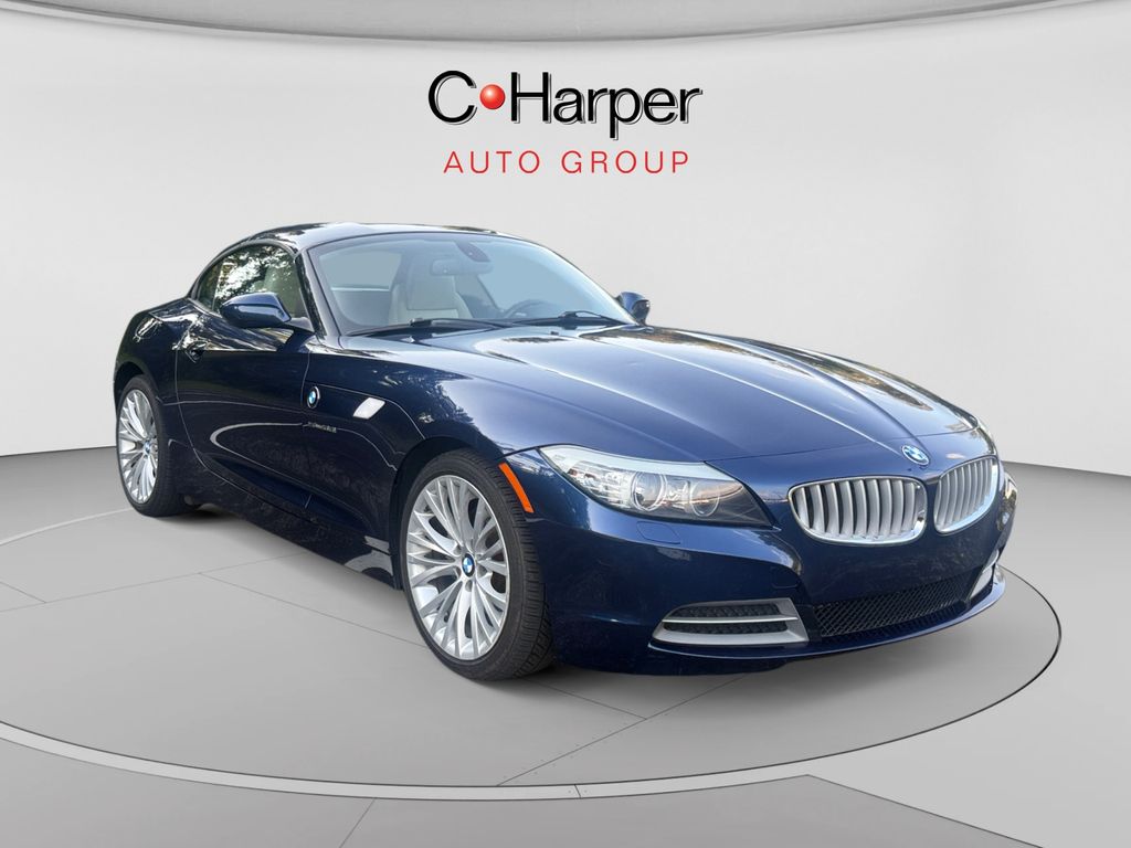 Deep Sea Blue Metallic 2009 BMW Z4 Convertible Rear-Wheel Drive 7-Speed Manual