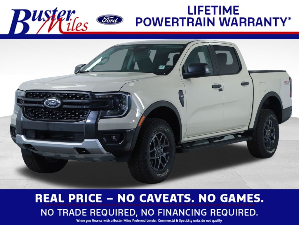 Desert Sand 2025 Ford Ranger Pickup Truck Four-Wheel Drive Automatic