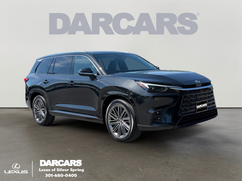 Black (Caviar) 2025 Lexus TX 350 Luxury AWD SUV / Crossover All-Wheel Drive 8-Speed Automatic