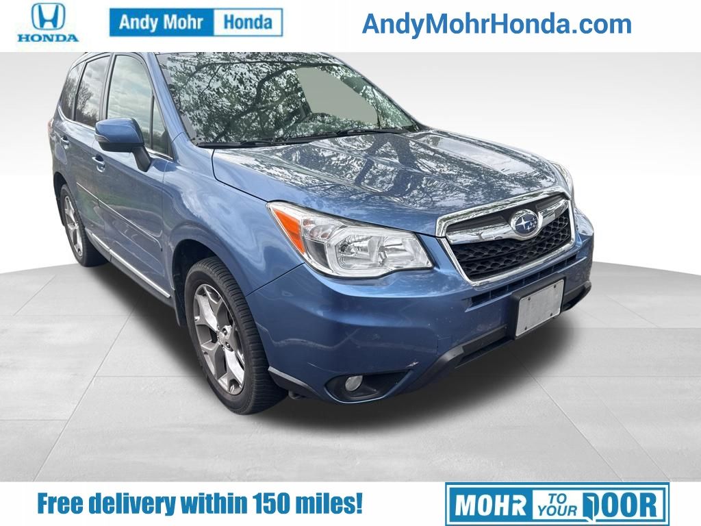 Quartz Blue Pearl 2016 Subaru Forester 2.5i Touring SUV / Crossover All-Wheel Drive Continuously Variable Transmission